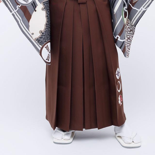 卒園用 小町kids 男児 着物 と 袴 フルセット 貸衣装 レンタル 110cm